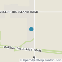 Map location of 1039 Osbun Rd, New Bloomington OH 43341