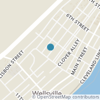 Map location of 815 Commerce St, Wellsville OH 43968