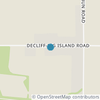Map location of 7323 Decliff Big Island Rd, New Bloomington OH 43341