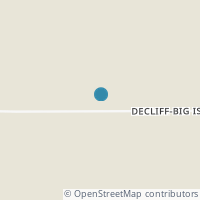 Map location of 7028 Decliff Big Island Rd, New Bloomington OH 43341