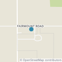 Map location of 25012 Fairmount Rd, Waynesfield OH 45896