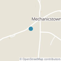 Map location of 7062 Salineville Rd NE, Mechanicstown OH 44651