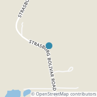Map location of 9351 Strasburg Bolivar Rd, Strasburg OH 44680