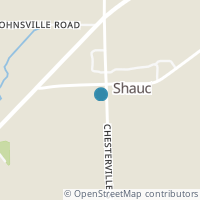 Map location of 7338 State Route 314, Shauck OH 43349