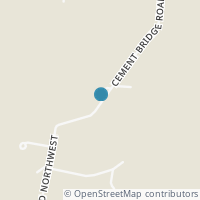 Map location of 9216 Cement Bridge Rd NW, Dundee OH 44624