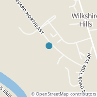 Map location of 3636B Wilkshire Blvd NE, Bolivar OH 44612