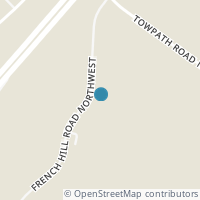 Map location of 9943 French Hill Rd NW, Bolivar OH 44612