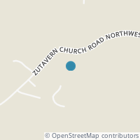 Map location of 1327 Zutavern Church Rd NW, Bolivar OH 44612