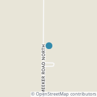 Map location of 2164 Agosta Meeker Rd N, New Bloomington OH 43341