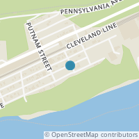 Map location of 2129 Ohio Ave, East Liverpool OH 43920