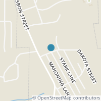 Map location of 129 Sanford St, East Liverpool OH 43920