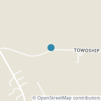 Map location of Township Line Rd, Wellsville OH 43968
