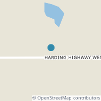 Map location of 8186 Harding Hwy W, New Bloomington OH 43341