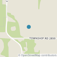Map location of 2850 Twp Rd, Perrysville OH 44864