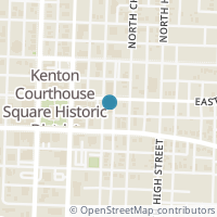 Map location of 200 E Columbus St, Kenton OH 43326
