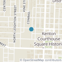 Map location of W Carrol St, Kenton OH 43326