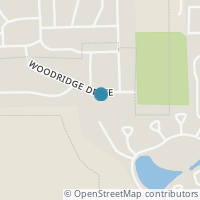 Map location of 707 Woodridge Dr, Cridersville OH 45806