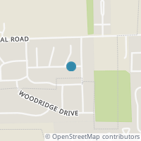 Map location of 703 Greenbriar St, Cridersville OH 45806