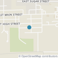 Map location of 210 S Oak St, Cridersville OH 45806