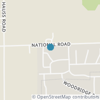 Map location of 11 Greentree Cir, Cridersville OH 45806