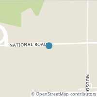 Map location of 17070 National Rd, Wapakoneta OH 45895