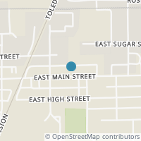 Map location of 221 E Main St, Cridersville OH 45806
