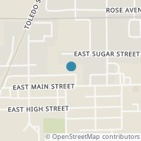 Map location of 303 E Main St, Cridersville OH 45806