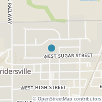 Map location of 306 W Sugar St, Cridersville OH 45806