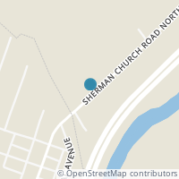Map location of 12140 Sherman Church Rd NE, Bolivar OH 44612
