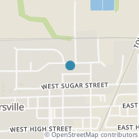 Map location of 303 W North St, Cridersville OH 45806