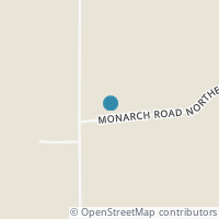 Map location of 5145 Monarch Rd NE, Mechanicstown OH 44651