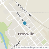 Map location of 127 W 2Nd St, Perrysville OH 44864