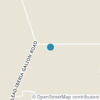 Map location of 3678 Co 51 Rd, Iberia OH 43325