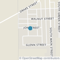 Map location of 217 Jon St, Mendon OH 45862