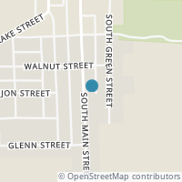 Map location of 317 S Main St, Mendon OH 45862