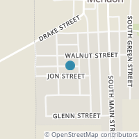 Map location of 208 Jon St, Mendon OH 45862
