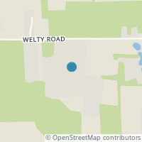 Map location of 3584 Welty Rd, Lucas OH 44843