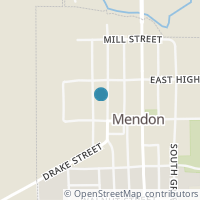 Map location of 111 Wayne St, Mendon OH 45862