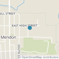 Map location of 116 Dutton St, Mendon OH 45862