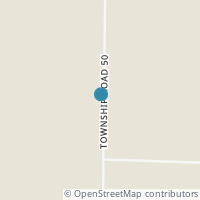 Map location of 8860 Township Road 50, Mansfield OH 44904