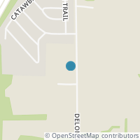 Map location of 4150 Delong Rd, Lima OH 45806