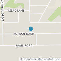 Map location of 1788 Jo Jean Rd, Lima OH 45806