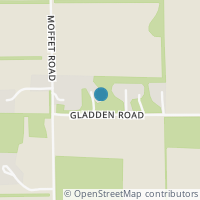 Map location of 2695 Gladden Rd, Lucas OH 44843