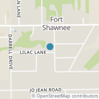 Map location of 4218 Poinsettia Dr, Lima OH 45806