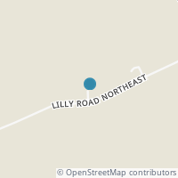 Map location of 1075 Lilly Rd NE, Minerva OH 44657