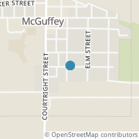 Map location of 200 Alice St, Mc Guffey OH 45859
