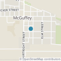 Map location of 103 Kenton St, Mc Guffey OH 45859