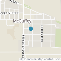 Map location of 508 Pamelia St, Mc Guffey OH 45859