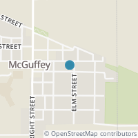 Map location of 203 Main St, Mc Guffey OH 45859