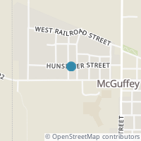 Map location of 304 Hunsicker, Mc Guffey OH 45859